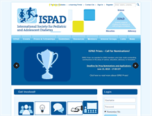 Tablet Screenshot of ispad.org