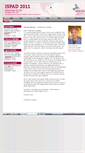 Mobile Screenshot of 2011.ispad.org